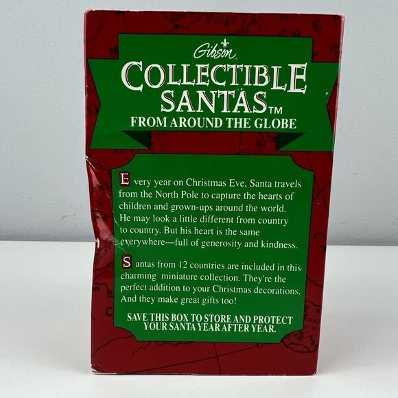 Gibson Collectible Santas From Around The Globe - Russia - 3” With Box - Picture 4 of 4